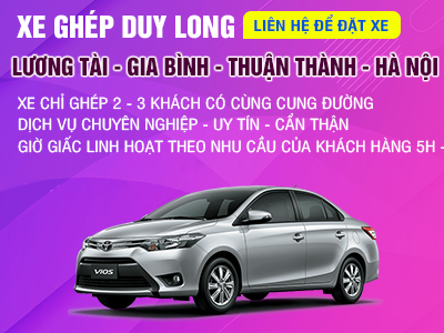 Xe ghép Duy Long tuyến Bắc Ninh - Hà Nội