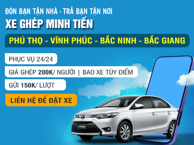 Xe ghép 194 Phú Thọ - Bắc Giang