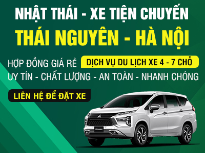 Nhà xe Nhật Thái tuyến Thái Nguyên - Hà Nội