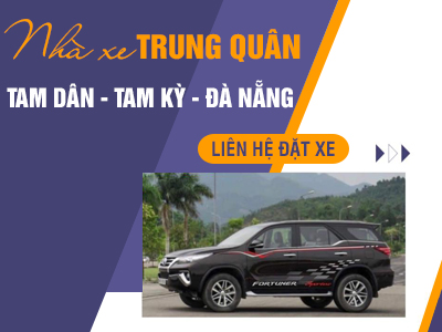 Nhà xe Trung Quân tuyến Quảng Ngãi - Đà Nẵng