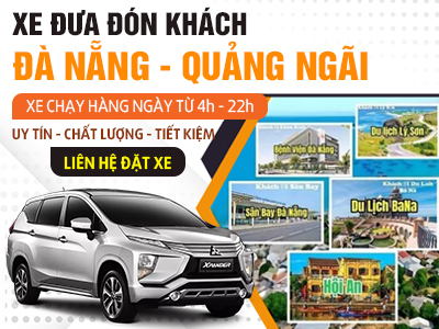 Nhà xe Thịnh Car tuyến Đà Nẵng - Quảng Ngãi