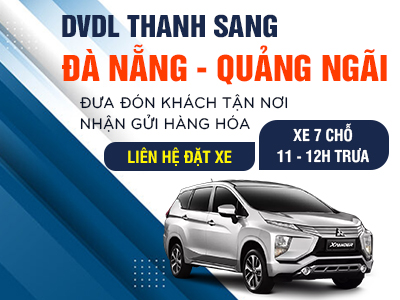 Dịch vụ du lịch Thanh Sang tuyến Đà Nẵng - Quảng Ngãi