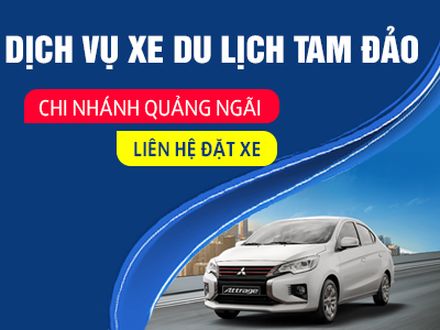 Nhà xe Tam Đảo tuyến Quảng Ngãi - Đà Nẵng