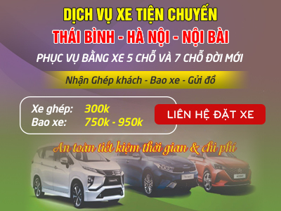 Nhà xe Anh Vinh tuyến Thái Bình - Hà Nội