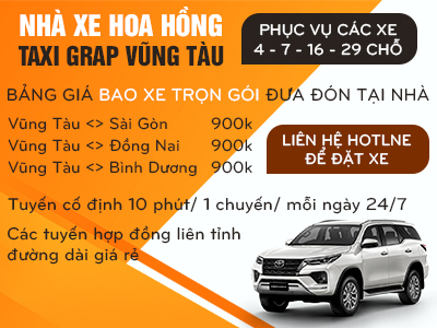Nhà xe Hoa Hồng taxi Vũng Tàu - Sài Gòn