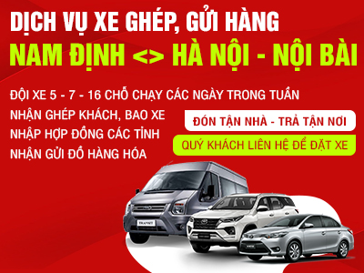 Xe ghép 622 Ninh Bình - Hà Nội 