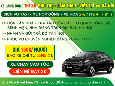 Xe ghép Làng Dòng Phú Thọ - Hà Nội