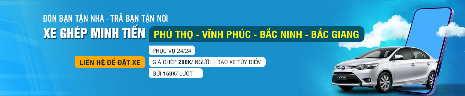 Xe ghép 194 Phú Thọ - Bắc Giang
