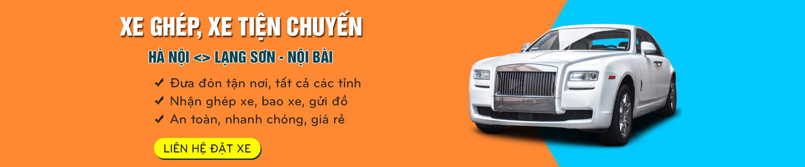 Xe ghép Lạng Sơn - Hà Nội 629