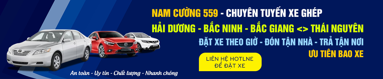 Nhà xe Nam Cường 559 tuyến Hải Dương - Hà Nội
