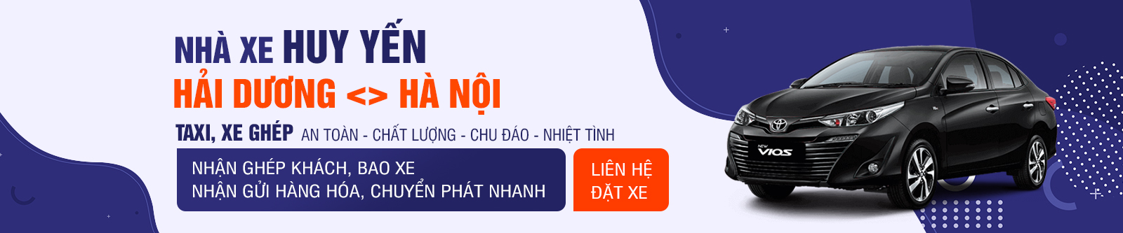 Nhà xe Huy Yến tuyến Hải Dương - Hà Nội 